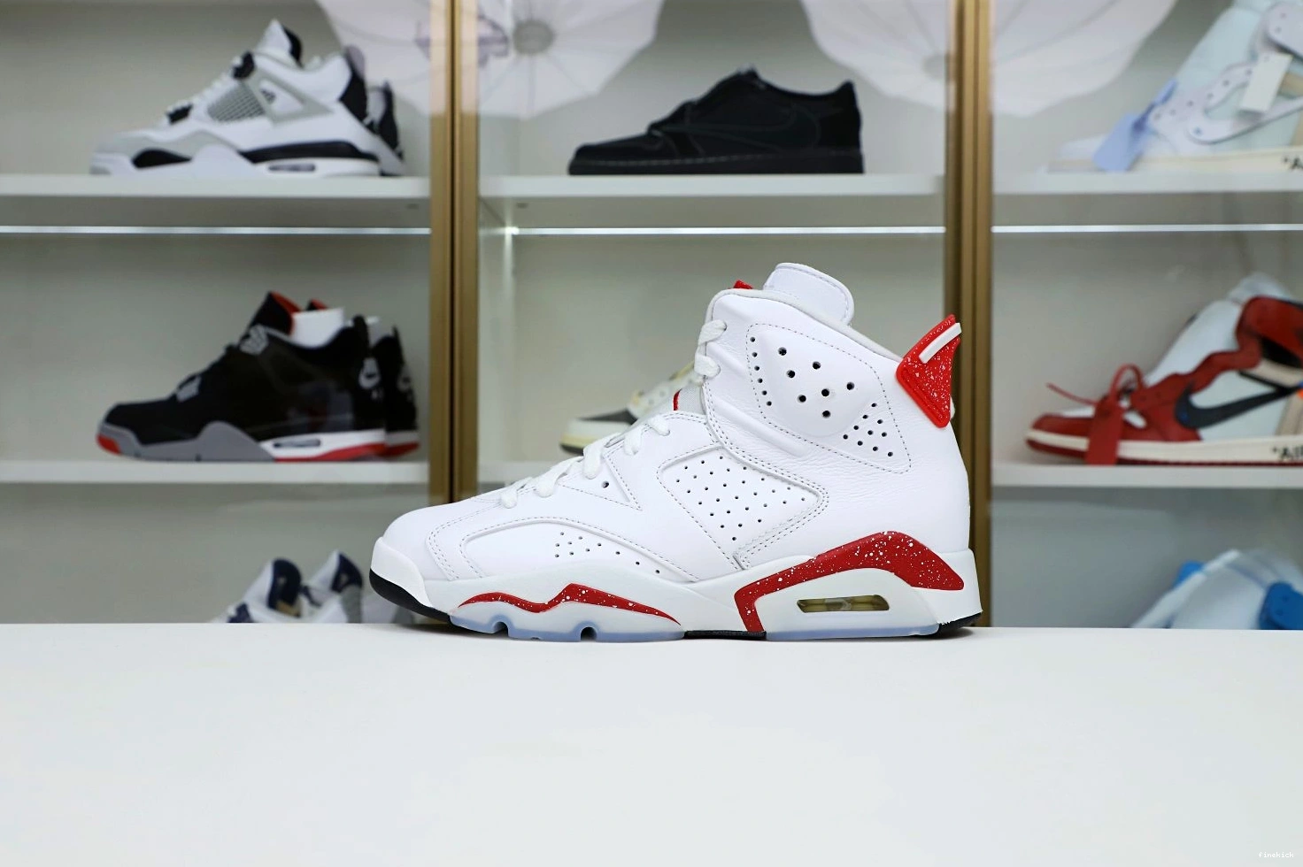 6 JORDAN RED OREO AIR 0717